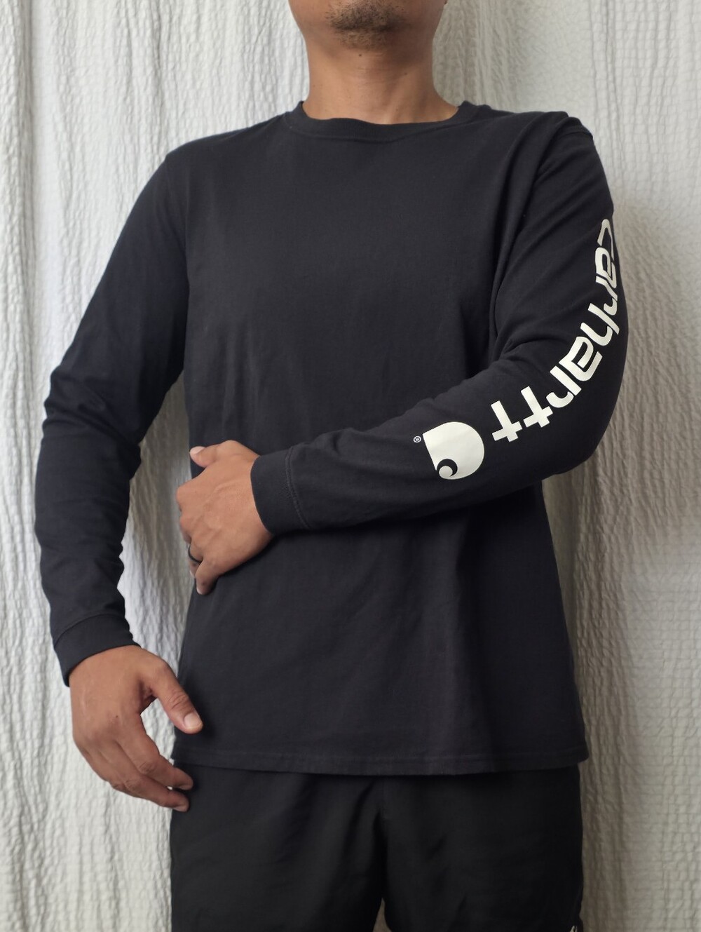 Carhartt Black Long Sleeve Large